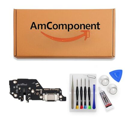 AmComponent - DOCK di ricambio per REALME V5 RMX2111 RMX2112 CONNETTORE CARICA RICARICA MICROFONO USB FLAT | Componente di ricambio con prestazioni a lunga durata con il dispositivo