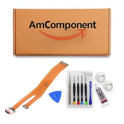 AmComponent - DOCK di ricambio per REALME XT RMX1921 CONNETTORE CARICA RICARICA MICROFONO USB FLAT ricambio | Componente di ricambio con prestazioni a lunga durata con il dispositivo