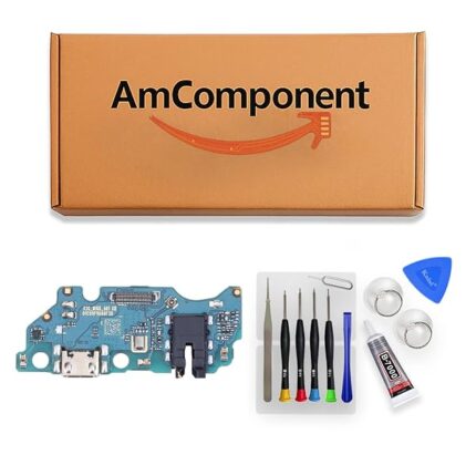 AmComponent - DOCK di ricambio per SAMSUNG GALAXY A03 CORE SM-A032 CONNETTORE CARICA RICARICA MICROFONO USB | Componente di ricambio con prestazioni a lunga durata con il dispositivo