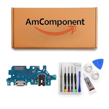 AmComponent - DOCK di ricambio per SAMSUNG GALAXY A13 4G SM-A135 CONNETTORE CARICA RICARICA MICROFONO USB FLAT | Componente di ricambio con prestazioni a lunga durata con il dispositivo