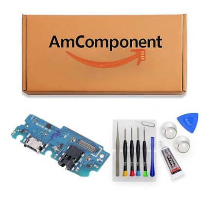 AmComponent - DOCK di ricambio per SAMSUNG GALAXY A13 5G SM-A136 A136 A136B A136F CONNETTORE CARICA RICARICA USB MICROFONO | Componente di ricambio con prestazioni a lunga durata con il dispositivo