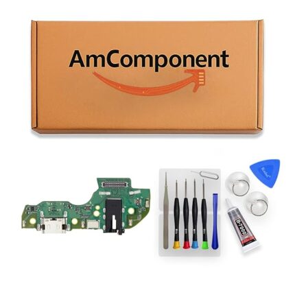 AmComponent - DOCK di ricambio per SAMSUNG GALAXY A22 5G SM-A226 A226 CONNETTORE CARICA RICARICA MICROFONO USB | Componente di ricambio con prestazioni a lunga durata con il dispositivo