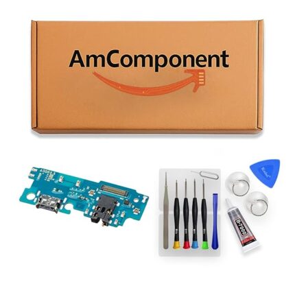 AmComponent - DOCK di ricambio per SAMSUNG GALAXY A32 5G SM-A326B A326 CONNETTORE CARICA RICARICA USB JACK | Componente di ricambio con prestazioni a lunga durata con il dispositivo