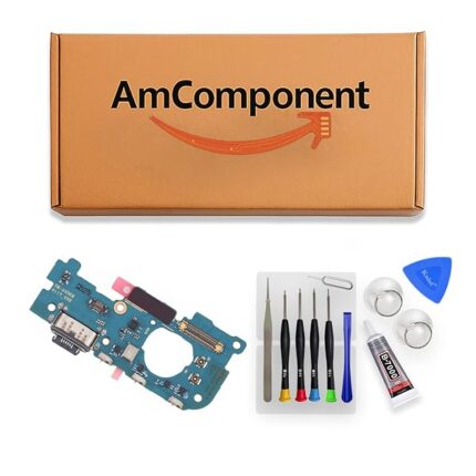 AmComponent - DOCK di ricambio per SAMSUNG GALAXY A33 5G SM-A336 CONNETTORE CARICA RICARICA MICROFONO USB FLAT | Componente di ricambio con prestazioni a lunga durata con il dispositivo