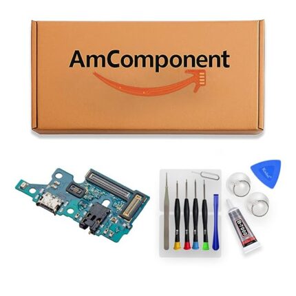 AmComponent - DOCK di ricambio per SAMSUNG GALAXY A71 SM-A715F A715 CONNETTORE CARICA RICARICA MICROFONO USB | Componente di ricambio con prestazioni a lunga durata con il dispositivo