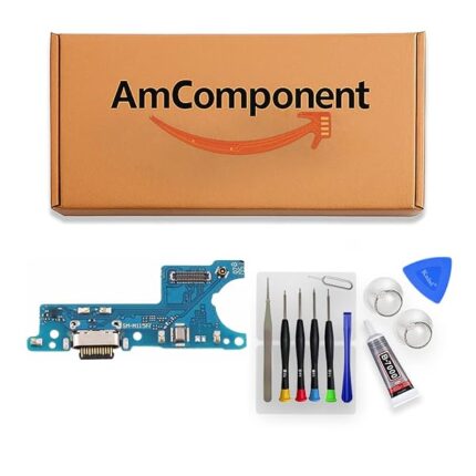 AmComponent - DOCK di ricambio per SAMSUNG GALAXY M11 SM-M115F M115 CONNETTORE CARICA RICARICA MICROFONO USB | Componente di ricambio con prestazioni a lunga durata con il dispositivo