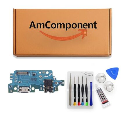 AmComponent - DOCK di ricambio per SAMSUNG GALAXY M33 SM-M336 CONNETTORE CARICA RICARICA MICROFONO USB FLAT | Componente di ricambio con prestazioni a lunga durata con il dispositivo