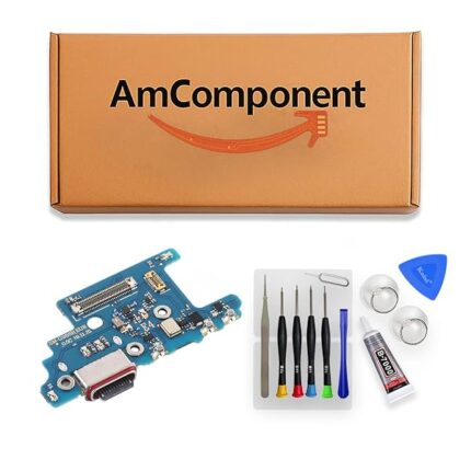 AmComponent - DOCK di ricambio per SAMSUNG GALAXY S20+ PLUS SM-G985F G985 CONNETTORE CARICA RICARICA MICROFONO | Componente di ricambio con prestazioni a lunga durata con il dispositivo