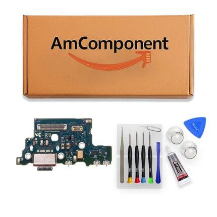 AmComponent - DOCK di ricambio per SAMSUNG GALAXY S20 ULTRA SM-G988 CONNETTORE CARICA RICARICA USB MICROFONO | Componente di ricambio con prestazioni a lunga durata con il dispositivo