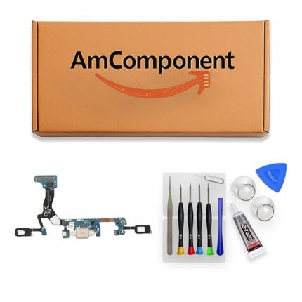 AmComponent - DOCK di ricambio per SAMSUNG GALAXY S7 EDGE SM-G935F G935 CONNETTORE CARICA RICARICA MICROFONO | Componente di ricambio con prestazioni a lunga durata con il dispositivo