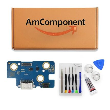 AmComponent - DOCK di ricambio per SAMSUNG GALAXY TAB A8 SM-X200 X205 CARICA RICARICA MICROFONO CONNETTORE USB | Componente di ricambio con prestazioni a lunga durata con il dispositivo