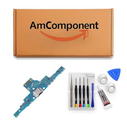 AmComponent - DOCK di ricambio per SAMSUNG GALAXY TAB S6 LITE SM-P610N P610 P615 CONNETTORE CARICA RICARICA | Componente di ricambio con prestazioni a lunga durata con il dispositivo