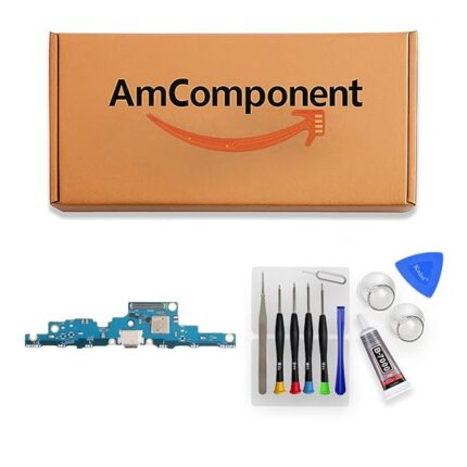 AmComponent - DOCK di ricambio per SAMSUNG TAB S7 SM-T870 T875 CONNETTORE CARICA RICARICA MICROFONO USB FLAT | Componente di ricambio con prestazioni a lunga durata con il dispositivo