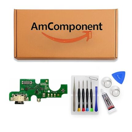 AmComponent - DOCK di ricambio per TCL 20 5G T781 T781K T781H CONNETTORE CARICA RICARICA MICROFONO USB FLAT | Componente di ricambio con prestazioni a lunga durata con il dispositivo