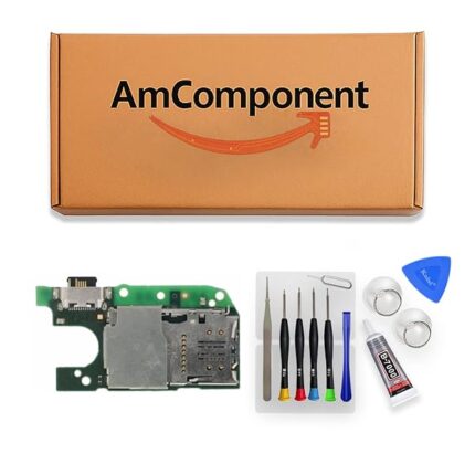 AmComponent - DOCK di ricambio per TCL 20R 5G T767H CONNETTORE CARICA RICARICA MICROFONO USB FLAT FLEX 20 R | Componente di ricambio con prestazioni a lunga durata con il dispositivo