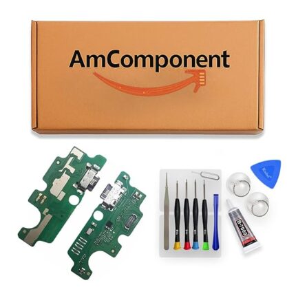 AmComponent - DOCK di ricambio per TCL 30SE 6165H 6156H1 6165A 6165A1 CONNETTORE CARICA RICARICA MICROFONO USB | Componente di ricambio con prestazioni a lunga durata con il dispositivo