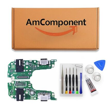 AmComponent - DOCK di ricambio per VIVO Y22S V2206 CONNETTORE CARICA RICARICA USB FLAT FLEX MICROFONO JACK | Componente di ricambio con prestazioni a lunga durata con il dispositivo