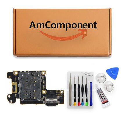 AmComponent - DOCK di ricambio per XIAOMI MI 9T M1903F10G /9T PRO M1903F11G CONNETTORE CARICA RICARICA USB SIM | Componente di ricambio con prestazioni a lunga durata con il dispositivo