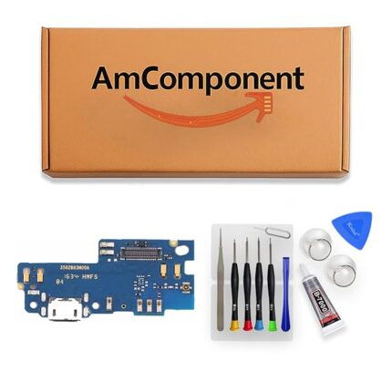 AmComponent - DOCK di ricambio per XIAOMI MI MAX 2016001 2016002 2016007 CONNETTORE CARICA RICARICA USB | Componente di ricambio con prestazioni a lunga durata con il dispositivo