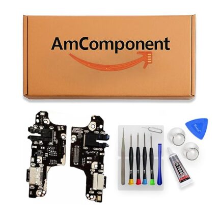 AmComponent - DOCK di ricambio per XIAOMI POCO X3 PRO M2102J20SG M2102J20SI MICROFONO CONNETTORE CARICA RICARICA USB | Componente di ricambio con prestazioni a lunga durata con il dispositivo