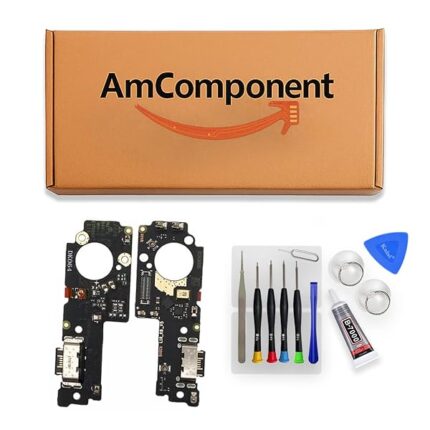 AmComponent - DOCK di ricambio per XIAOMI REDMI 10 5G 22041219G 22041219NY CONNETTORE CARICA RICARICA USB FLAT | Componente di ricambio con prestazioni a lunga durata con il dispositivo