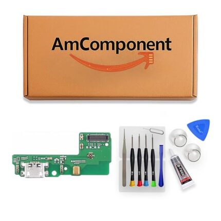 AmComponent - DOCK di ricambio per XIAOMI REDMI 5 MDG1 MDI1 MICROFONO CONNETTORE RICARICA CARICA USB | Componente di ricambio con prestazioni a lunga durata con il dispositivo