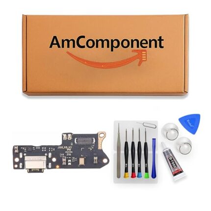 AmComponent - DOCK di ricambio per XIAOMI REDMI 9T M2010J19SY M2010J19SG M2010J19CG CONNETTORE CARICA RICARICA | Componente di ricambio con prestazioni a lunga durata con il dispositivo