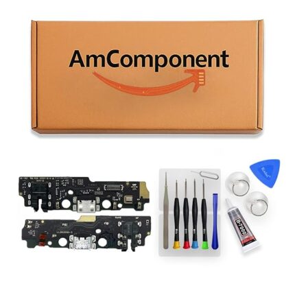 AmComponent - DOCK di ricambio per XIAOMI REDMI A1 220733S 220743FI CONNETTORE CARICA RICARICA MICROFONO FLAT | Componente di ricambio con prestazioni a lunga durata con il dispositivo
