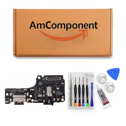 AmComponent - DOCK di ricambio per XIAOMI REDMI NOTE 10S M2101K7BG M2101K7BI CONNETTORE CARICA RICARICA USB | Componente di ricambio con prestazioni a lunga durata con il dispositivo