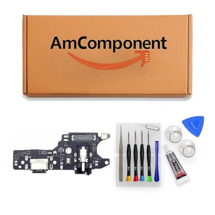 AmComponent - DOCK di ricambio per XIAOMI REDMI NOTE 9 M2003J15SG M2003J15SC CONNETTORE CARICA RICARICA | Componente di ricambio con prestazioni a lunga durata con il dispositivo