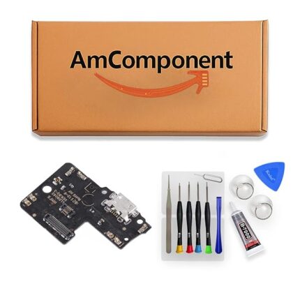 AmComponent - DOCK di ricambio per XIAOMI REDMI S2 M1803E6G M1803E6H M1803E6I CONNETTORE CARICA RICARICA USB | Componente di ricambio con prestazioni a lunga durata con il dispositivo