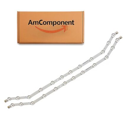 AmComponent - KIT 2 BARRE LED per TV di ricambio per SAMSUNG D3GE-320SM1-R2 BN96-33972A BN96-35204A 12 LED