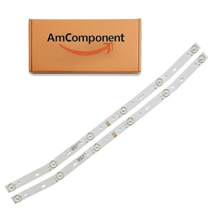 AmComponent - KIT 2 BARRE STRIP 6 LED per TV 32" AKAI 32LED38P AKTV3222 AKTV3205T AKTV3212TS