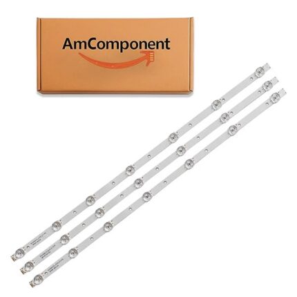 AmComponent - KIT 3 BARRE STRIP 7 LED TV 42" HISENSE H43B7120 / 43A6101EE / H43B7100UK