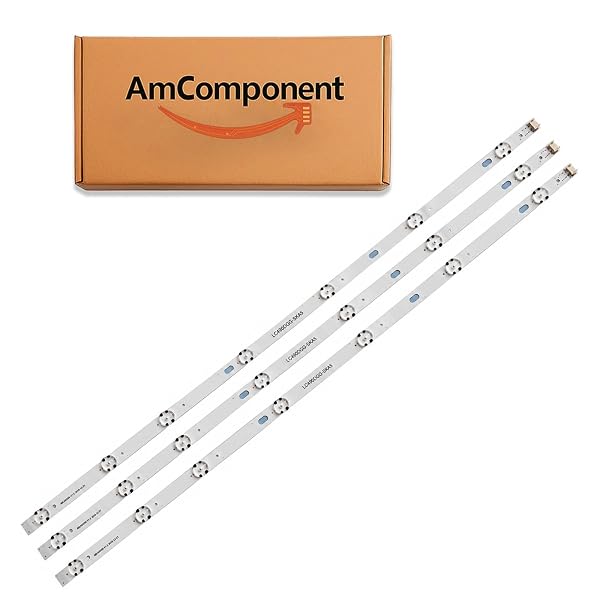 AmComponent-KIT-3-BARRE-STRIP-7-LED-per-TV-43-di-ricambio-per-LG-43UJ65-UHD-L-43LJ550-43LV340C-43LV640-B0FJ29NRHX
