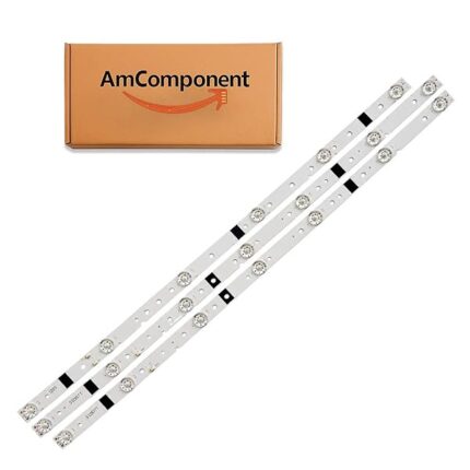 AmComponent - KIT 3 BARRE STRIP LED per TV 39" MS-L0878-L MS-L0878-R MS-L1136-L/R TL3901