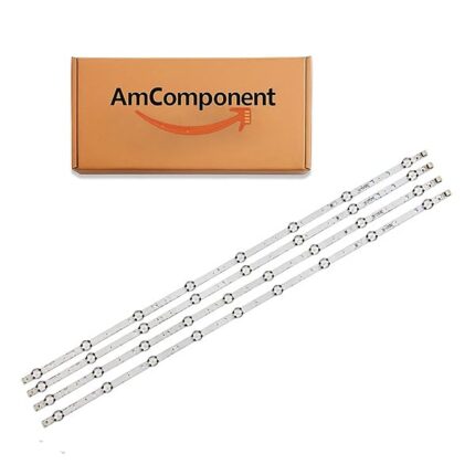 AmComponent - KIT 4 BARRE STRIP LED per TV 43" DIGIHOME 43298UHDHDRCNTD DRT UHD LB582 LB583