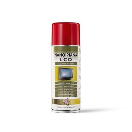 AmComponent - NANO PIANA LCD DETERGENTE SCHIUMA SPRAY per SCHERMI OLED display SMARTPHONE e PC