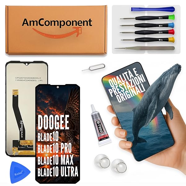 AmComponent-display-di-ricambio-per-DOOGEE-BLADE-10-PROMAXULTRA-schermo-LCD-vetro-Componente-di-ricambio-con-lum-B0FDN2CRYW