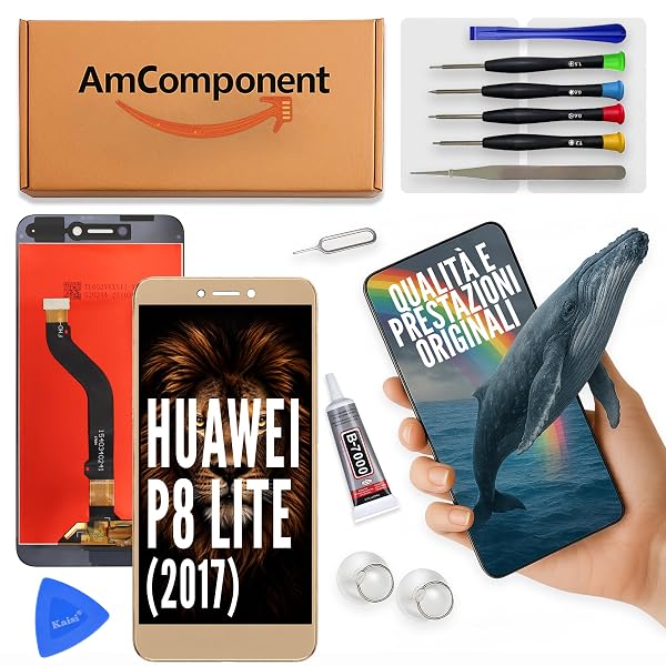 AmComponent-display-di-ricambio-per-HUAWEI-P8-LITE-2017-PRA-LX1-LX3-LA1-schermo-oro-gold-vetro-LCD-touch-Componente-B0FDN6F42Y