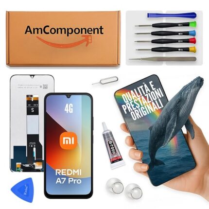 AmComponent - display di ricambio per XIAOMI REDMI A7 PRO 4G 25128RN17L 25128RN17Y 25128RN17A schermo LCD vetro touch screen