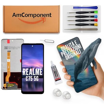 DISPLAY DI RICAMBIO PER XIAOMI POCO C75 E REDMI A3 PRO 2410FPCC5G MZB0IDJIN SCHERMO 2409BRN2CG