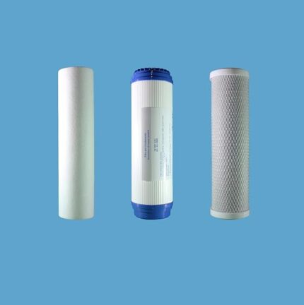 KIT 3 FILTRI UNIVERSALI DEPURATORE ACQUA per TUTTI gli IMPIANTI OSMOSI INVERSA