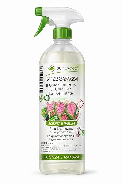 SUPERECO V ESSENZA Cura Piante, Grado Puro, 500ml